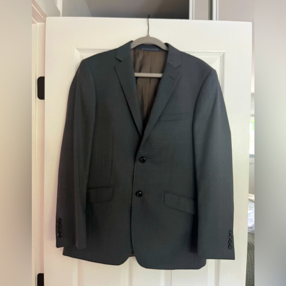 Renoir Men's Gray Wool Suit